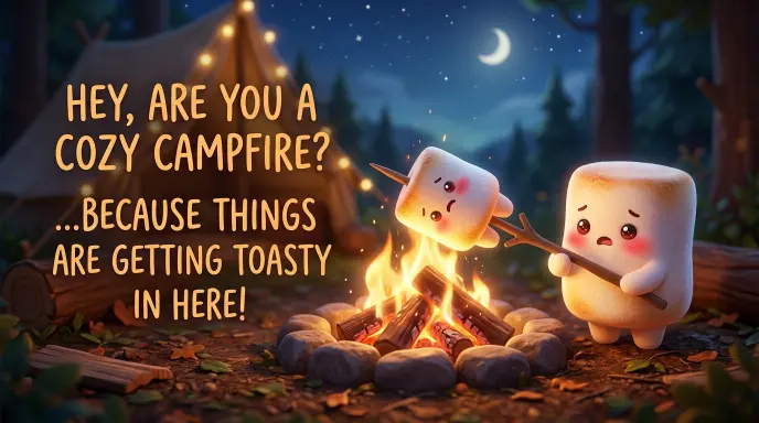 camping pick up lines
