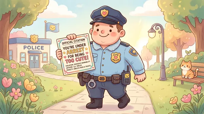 Cheesy Cop Pickup Lines