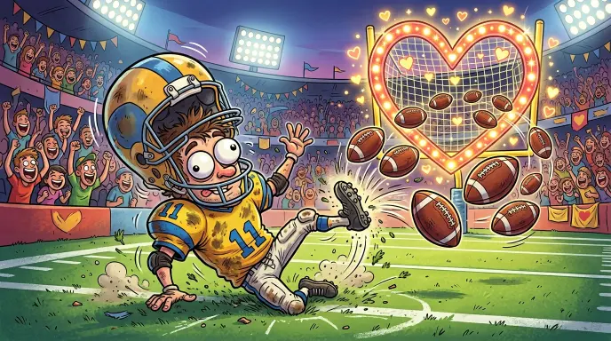 Cute Football Pickup Lines