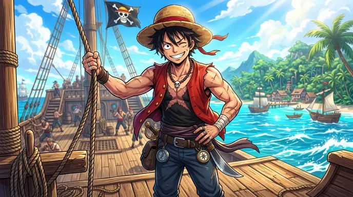 Smooth One Piece Rizz Lines