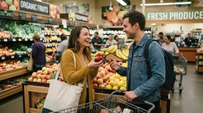grocery store pickup lines