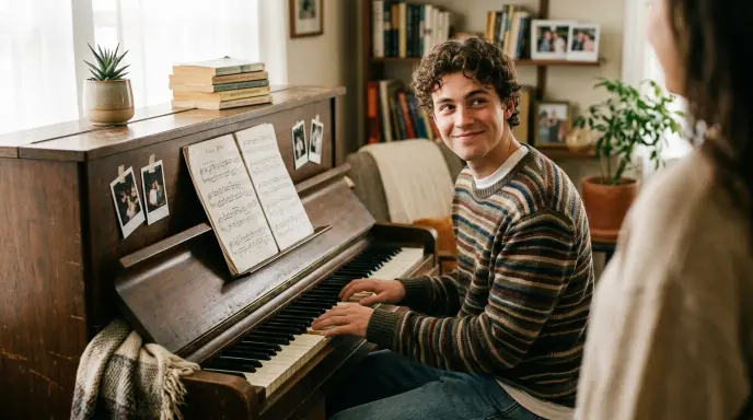 Piano rizz lines