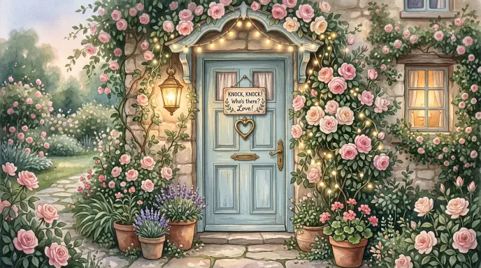 Romantic Rizz Knock Knock Pick Up Lines